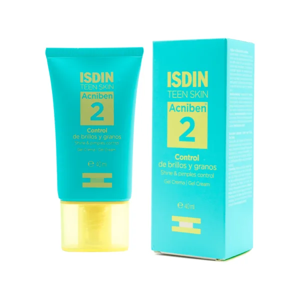 ISDIN Teen skin Acniben 2 Control de brillo y granos 40ml