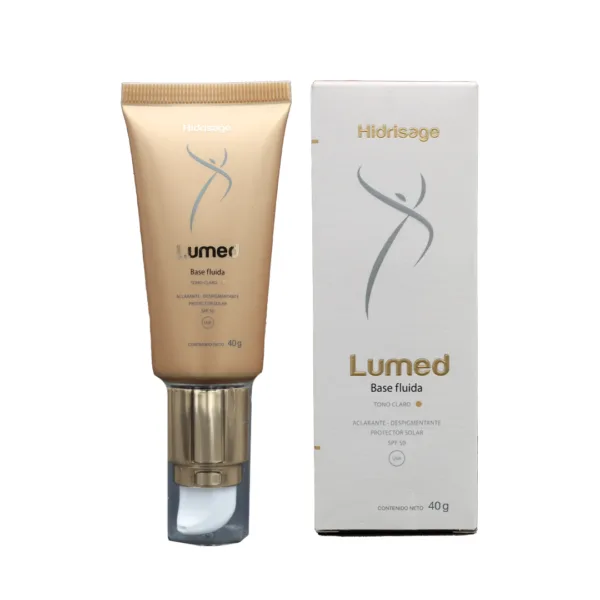 Hidrisage Lumed  Base Fluida Tono Claro 40g