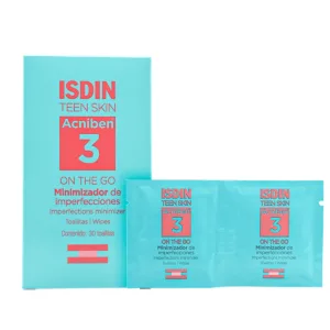ISDIN Acniben 3 On The Go 30 Toallitas - Image 2