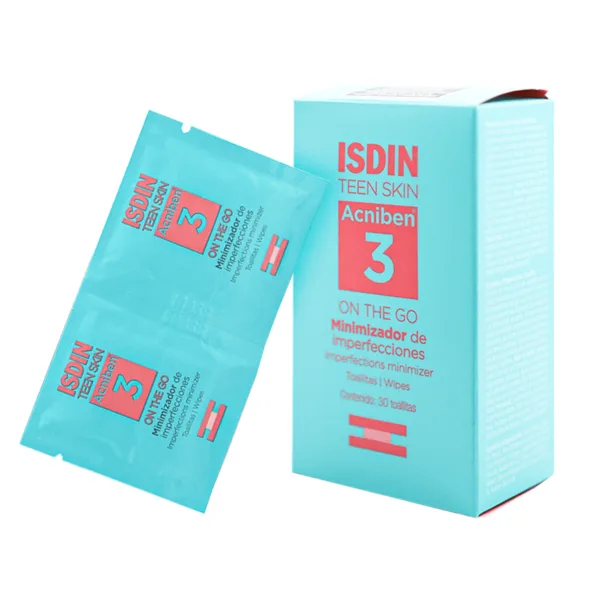 ISDIN Acniben 3 On The Go 30 Toallitas