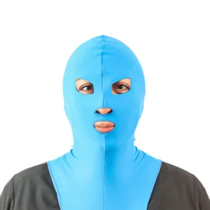 Isela Méndez Facekini Azul Unitalla