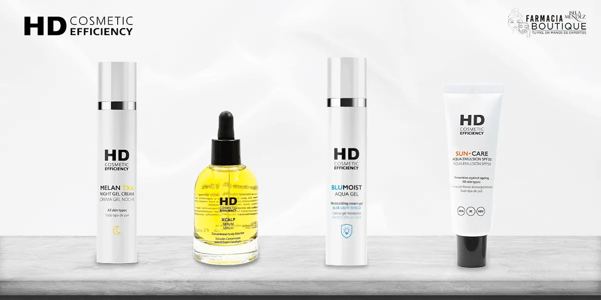 Productos HD Cosmetics Efficiency