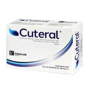 Cuteral 30 tabletas 388mg