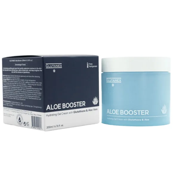 Glutanex Aloe Booster Gel-Crema Hidratante 200ml