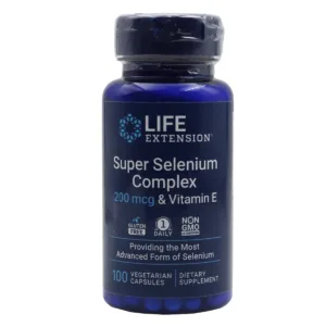 LIFE Extension Super Selenium Complex 200mcg & Vitamine E 100 caps