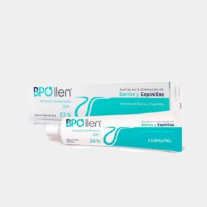 BPOllen Peróxido de Benzoilo 2.5% Gel 60g - Image 3
