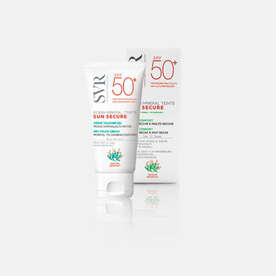 SVR Sun Secure Ecran Mineral Teinte para Piel Mixta SPF50+ 60g