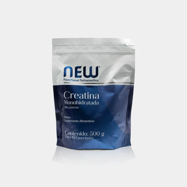 NEW Creatina Monohidratada Alta Pureza Polvo 500g