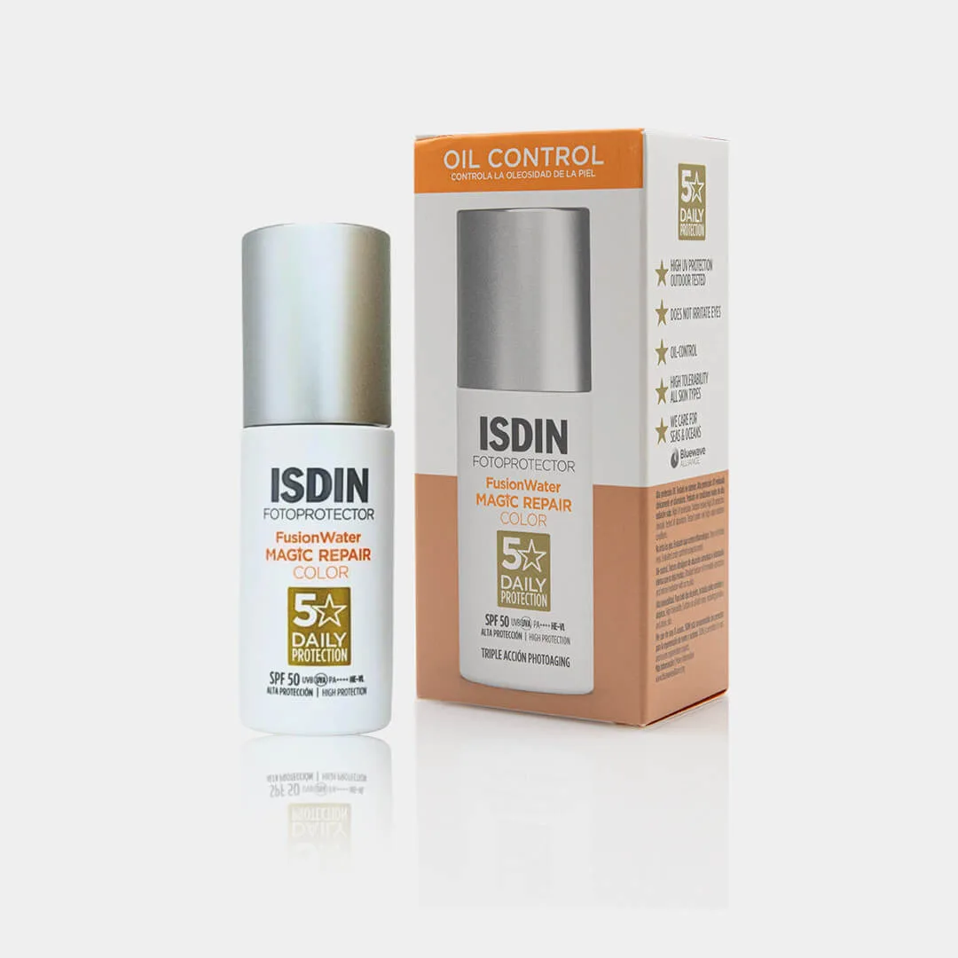ISDIN Fotoprotector Fusion Water Magic Repair Color SPF50 50mL