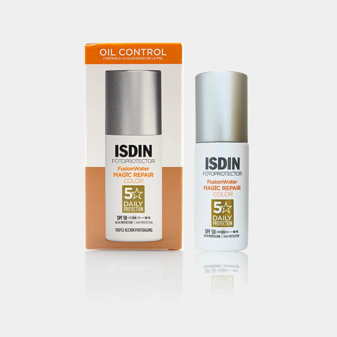 ISDIN Fotoprotector Fusion Water Magic Repair Color SPF50 50mL - Image 2