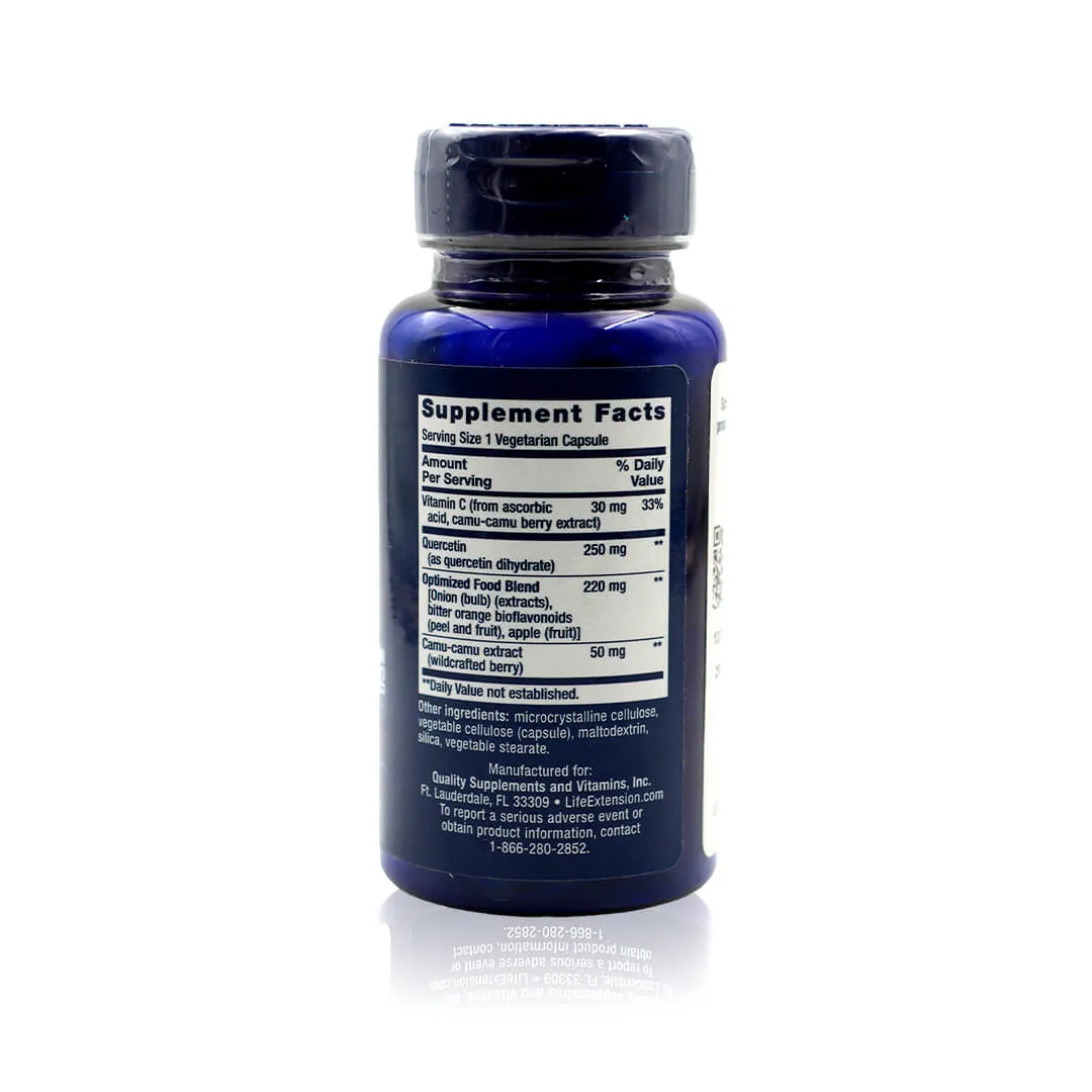LIFE Extension Quercetina Optimizada 250mg 60 cápsulas - Image 2