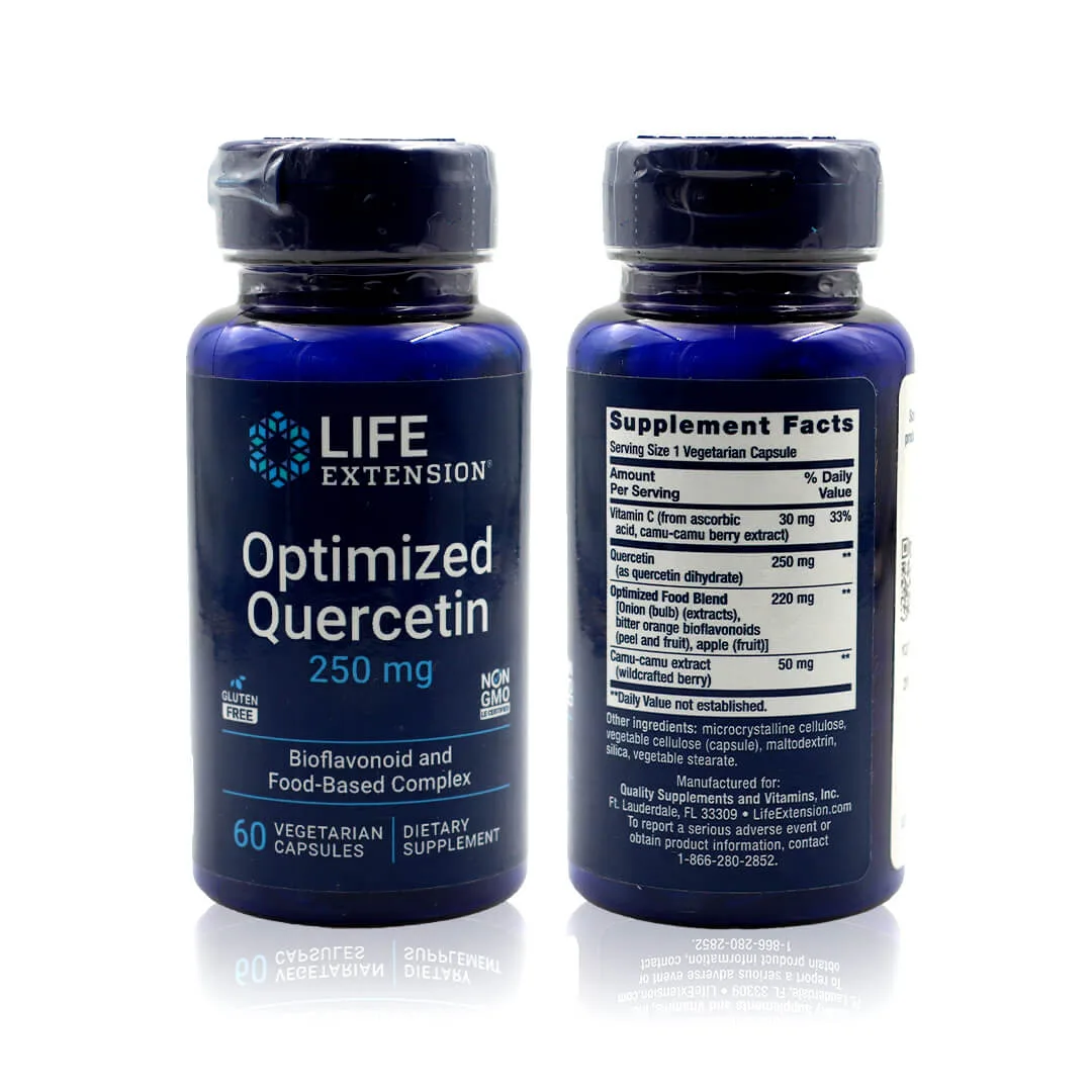 LIFE Extension Quercetina Optimizada 250mg 60 cápsulas - Image 3