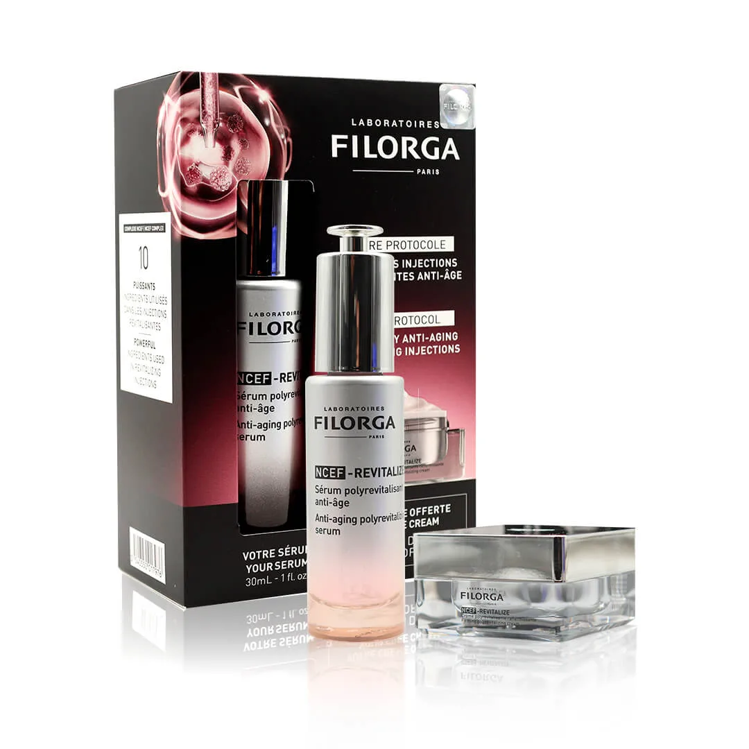 Filorga NCEF-Revitalize Serum 30ml + Revitalize Crema 15ml COPACK - Image 3