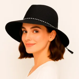 Illums UV Sombrero Fleury Negro U SPF50+