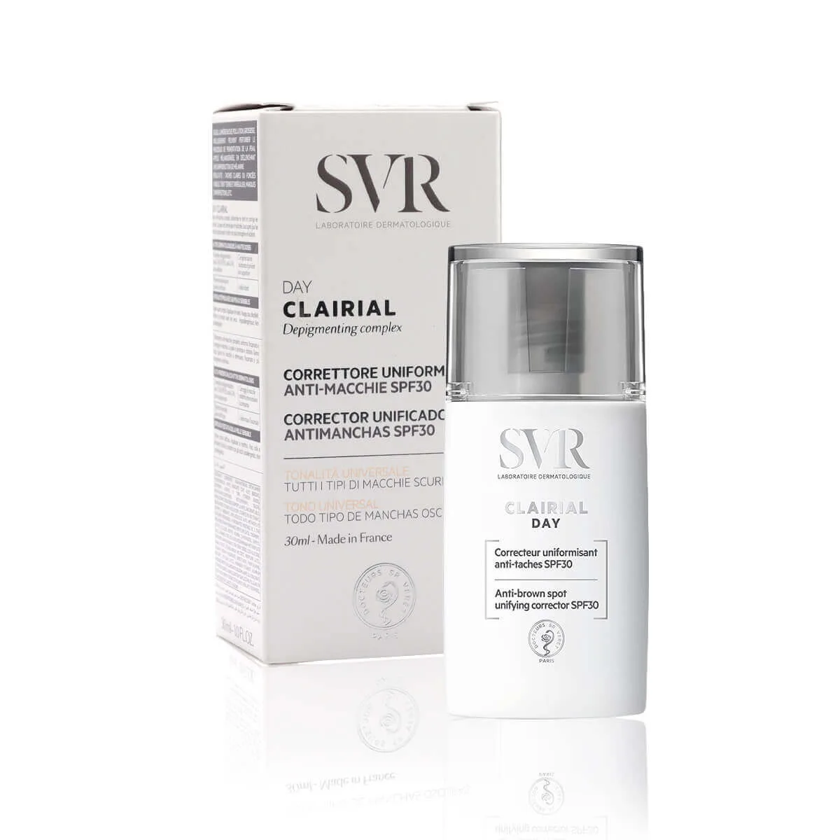 SVR Clairial Day Corrector Unificador Antimanchas SPF30 Tono Universal 30ml - Image 3