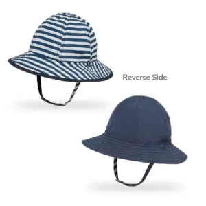 Sunday Afternoons Gorra Kids SunSkipper Bucket 0-6M Navy Stripe Capitan's Navy SPF50+