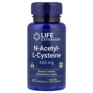 LIFE Extension N-Acetyl-L-Cysteine 600mg 60 caps
