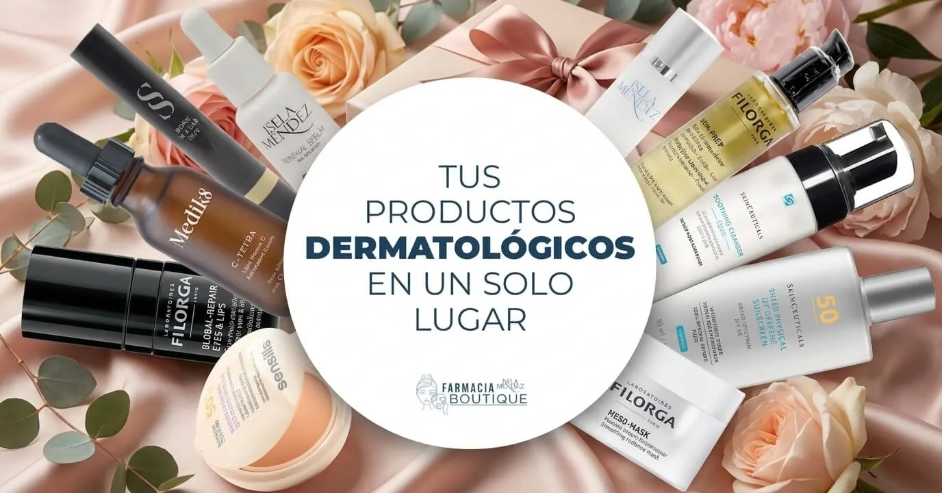 Productos dermatológicos disponibles en Boutique Isela Méndez