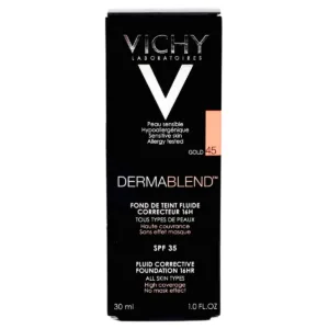 Vichy Dermablend Fondo de Maquillaje Corrector Fluido Gold 45 30ml
