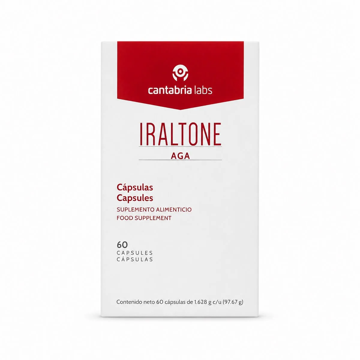 Cantabria Labs Iraltone AGA 60 Cápsulas - Image 3