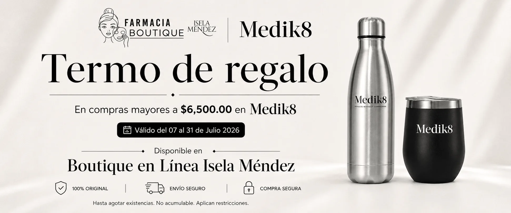 Medik8 Promo Julio 2026 Banner