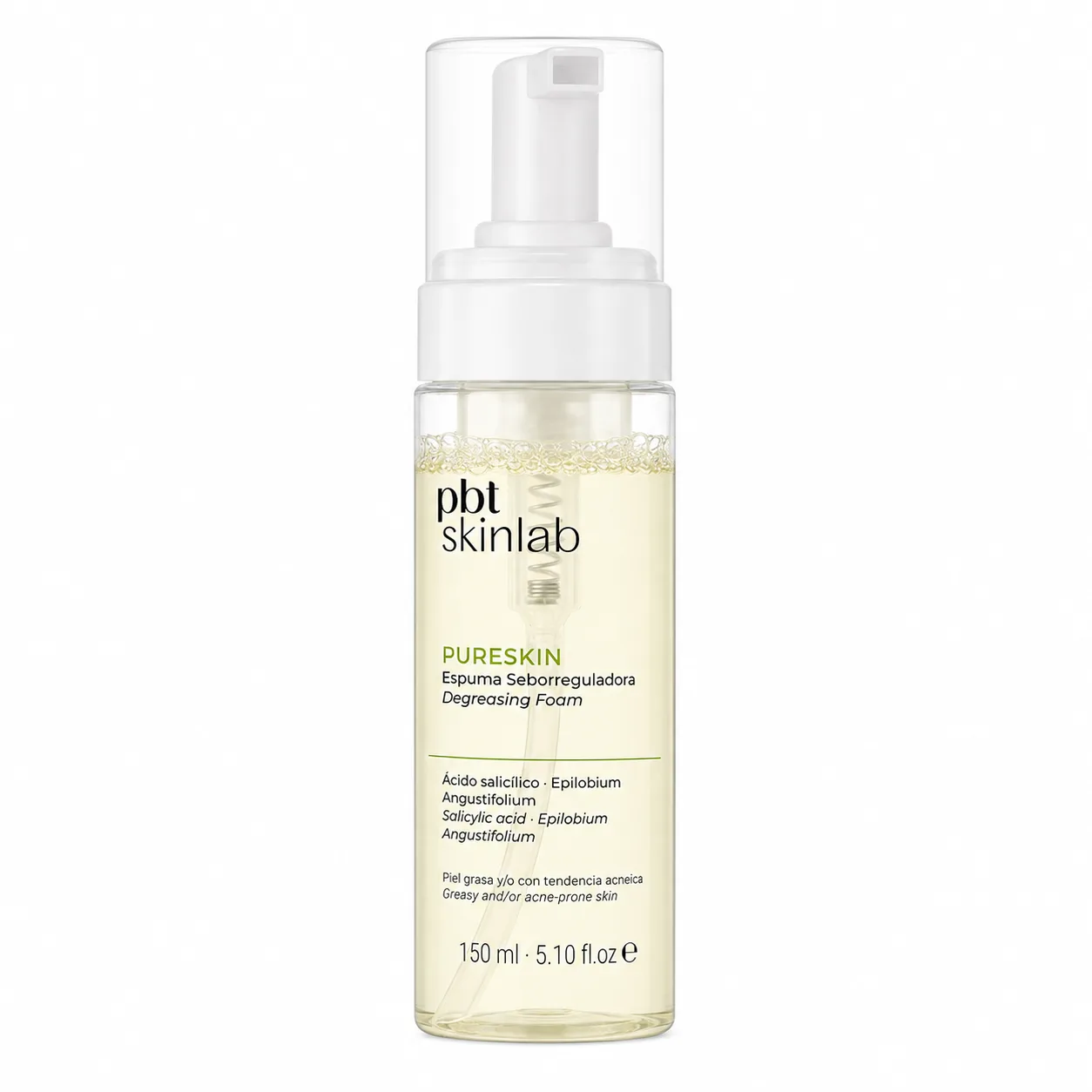 PBT Skinlab PureSkin Espuma Seborreguladora 150 ml
