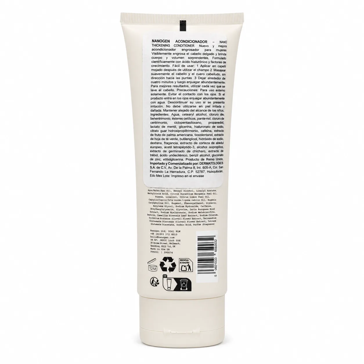 Nanogen Thickening Acondicionador para Todo Tipo de Cabello 240ml - Image 2