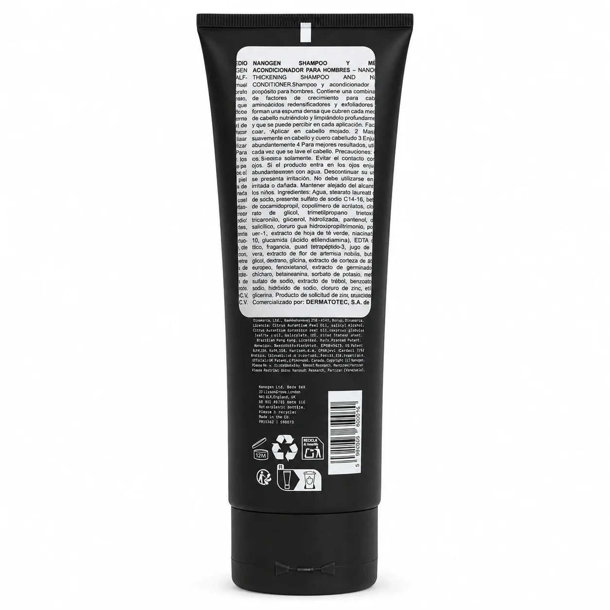 Nanogen Thickening Shampoo y Acondicionador para Hombres 240ml - Image 2