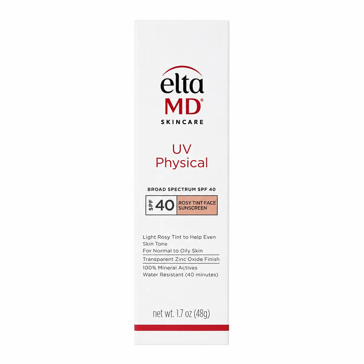 Elta MD UV Physical Rosy Tint Face Sunscreen SPF40 48g - Image 3