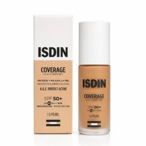 ISDIN Coverage Alta Cobertura Base de Maquillaje SPF50+ 1.0 Pearl 30g
