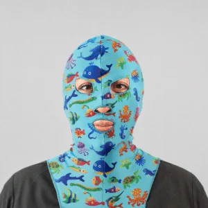 Isela Méndez Facekini Animales Marinos Unitalla