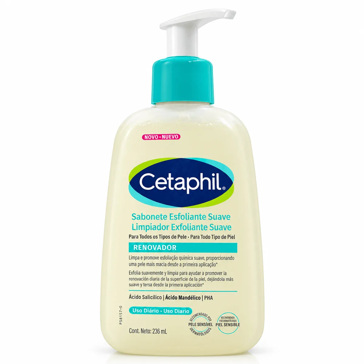 Cetaphil Limpiador Exfoliante Suave 236ml - Imagen 3