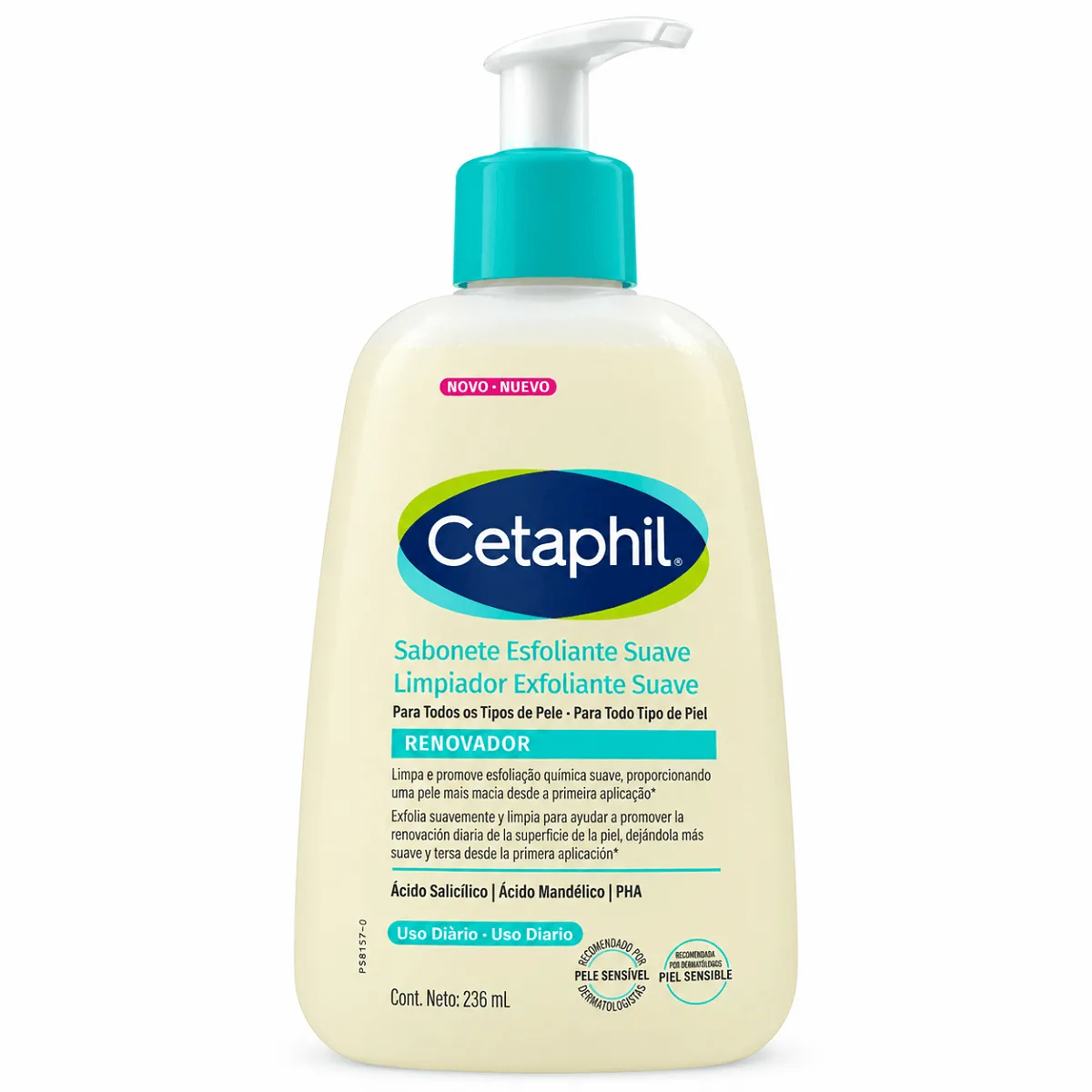 Cetaphil Limpiador Exfoliante Suave 236ml