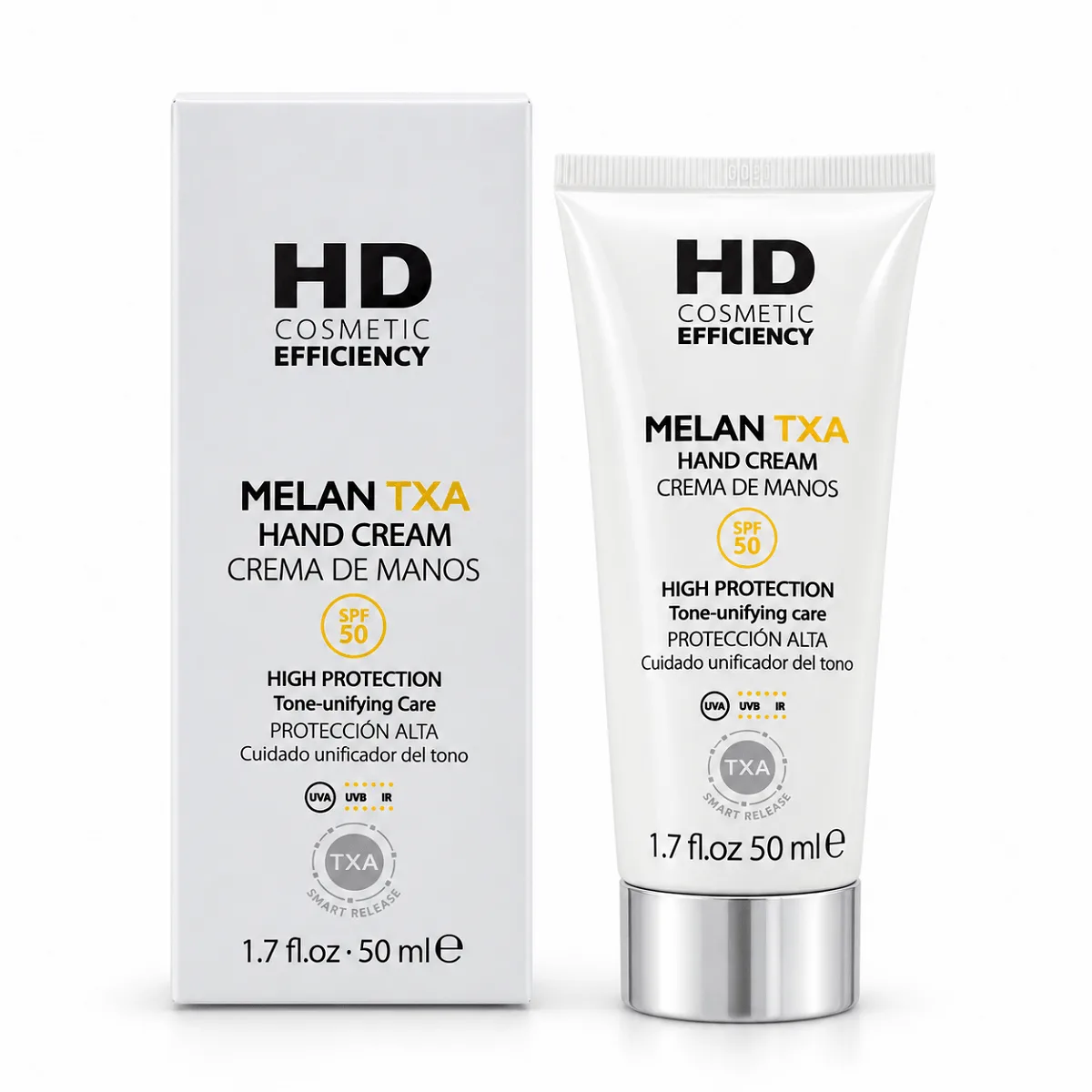 HD Cosmetic Efficiency Melan TXA Crema de Manos 50ml
