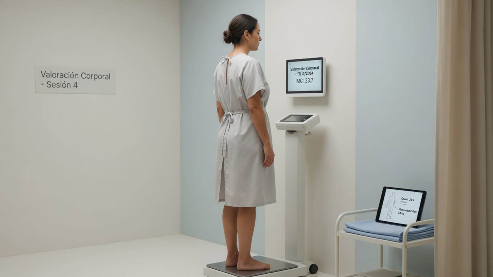 Valoracion de composicion corporal medica InBody en Polanco