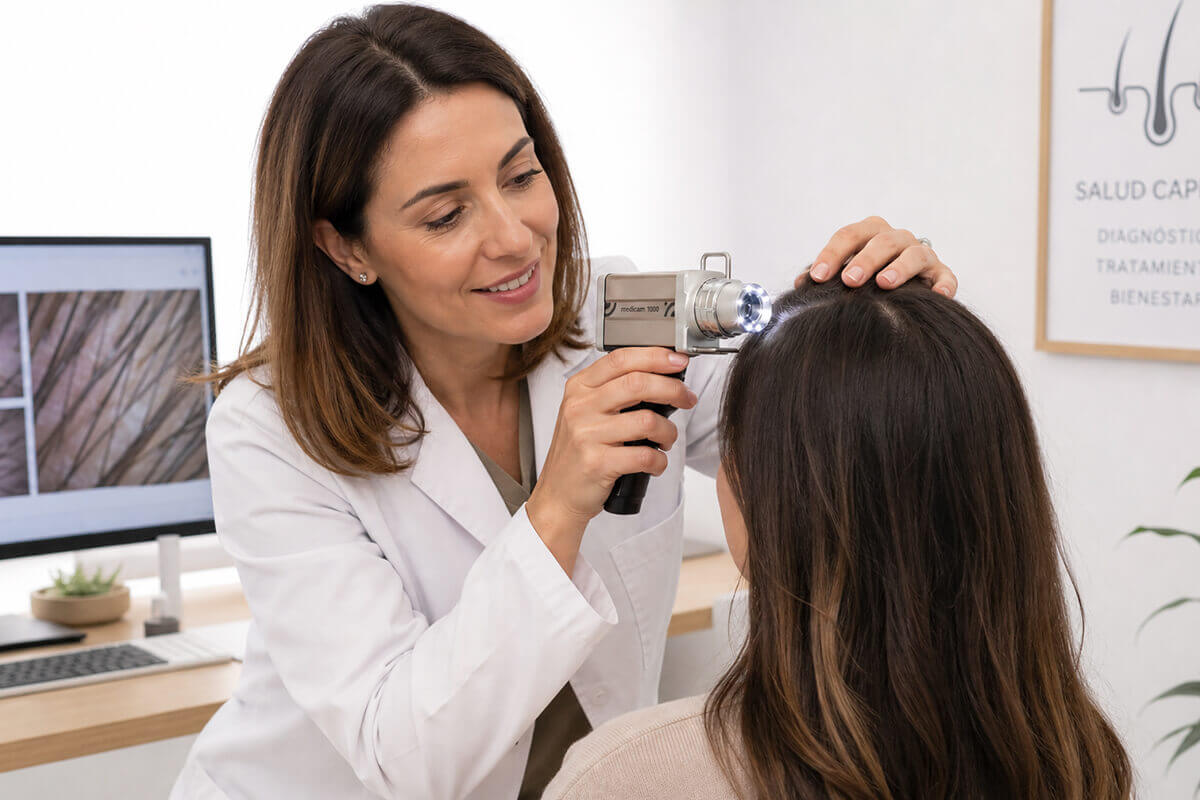 Valoracion para tratamientos de tricologia medica y alopecia